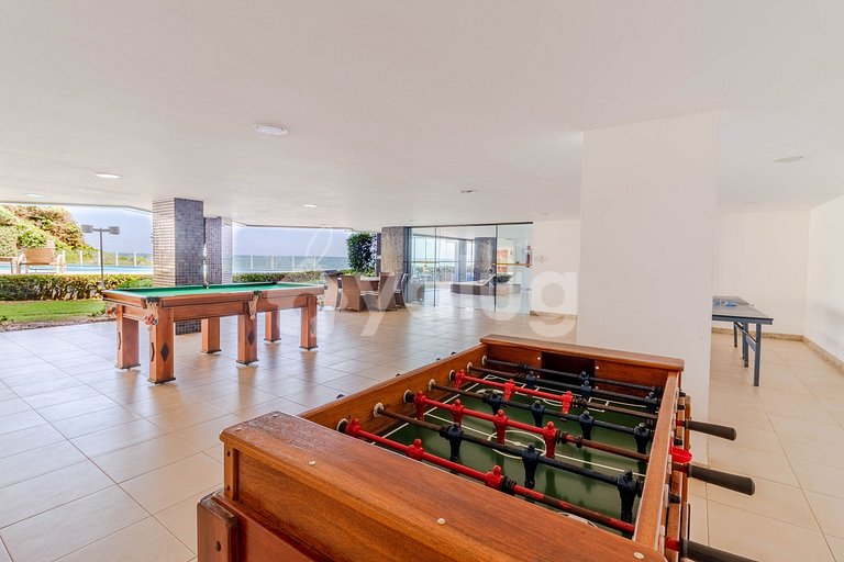 Excelente dormitorio y sala de estar Pé na Areia, Rio Vermel
