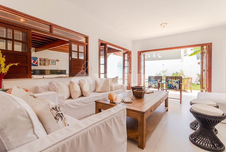 Casa 5 Suites a 100m de la playa de Pedra do Sal