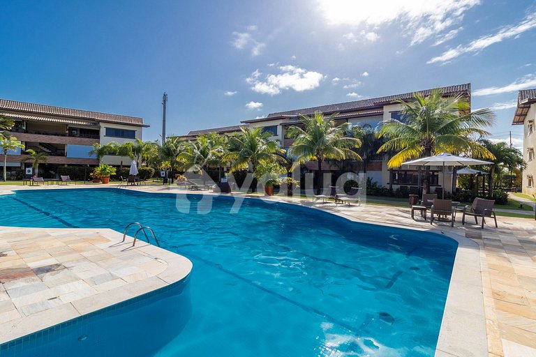 Apartamento 3/4 no Genipabu Summer Residence - Guarajuba
