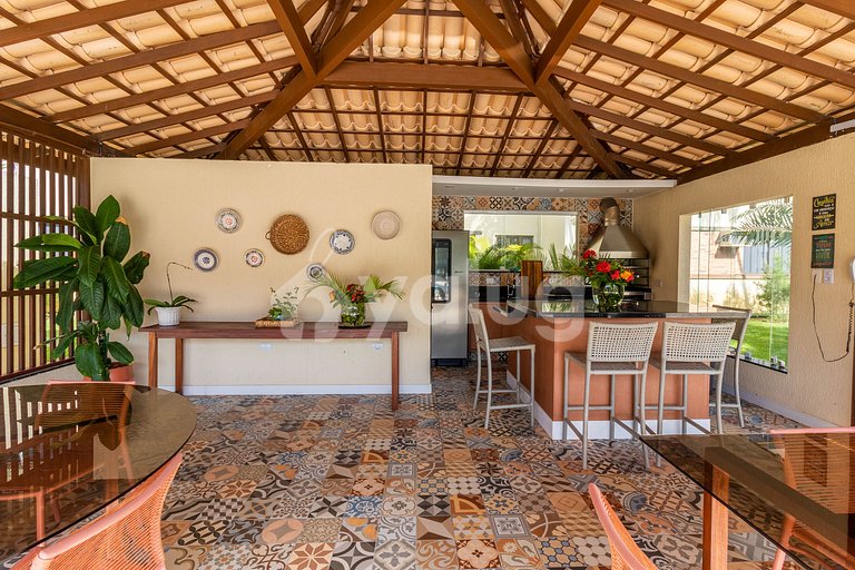 Apartamento 3/4 no Genipabu Summer Residence - Guarajuba