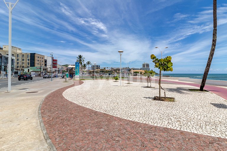 Habitación y habitación con vistas al mar en Rio Vermelho