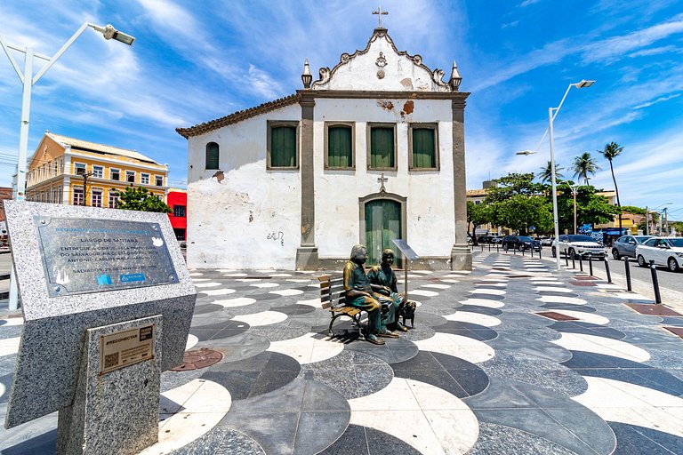 Quarto e Sala Vista Mar no Rio Vermelho