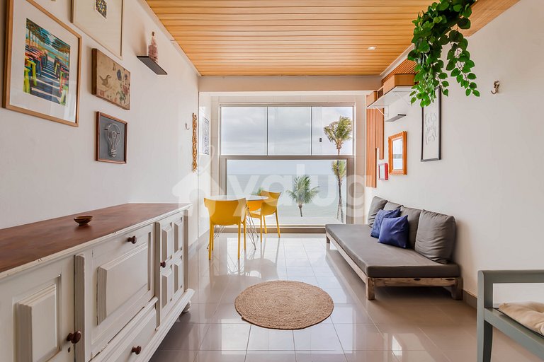 Habitación y habitación con vistas al mar en Rio Vermelho