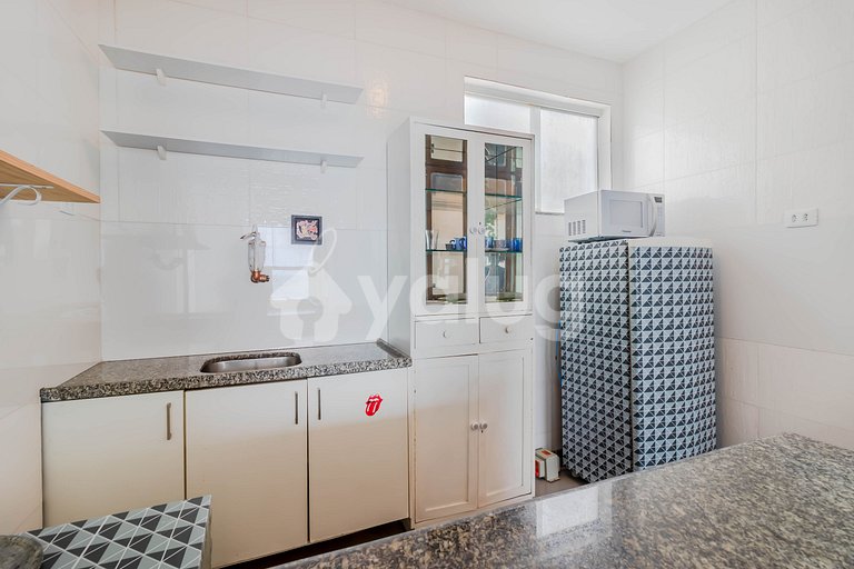 Quarto e Sala Vista Mar no Rio Vermelho