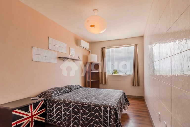 Quarto e Sala Vista Mar no Rio Vermelho