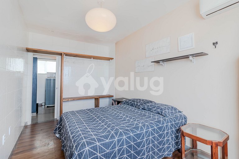 Quarto e Sala Vista Mar no Rio Vermelho