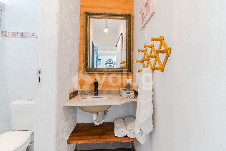 Quarto e Sala Vista Mar no Rio Vermelho