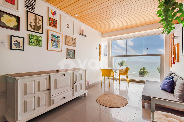 Quarto e Sala Vista Mar no Rio Vermelho