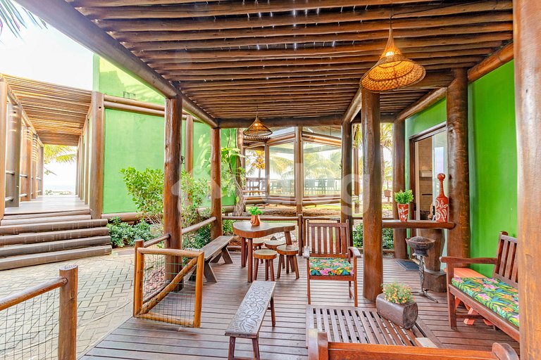 Bungalow Dúplex 3 Suites Pé na Areia, Itacimirim