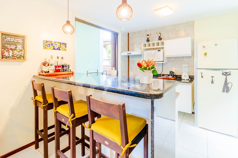 Bungalow Dúplex 3 Suites Pé na Areia, Itacimirim