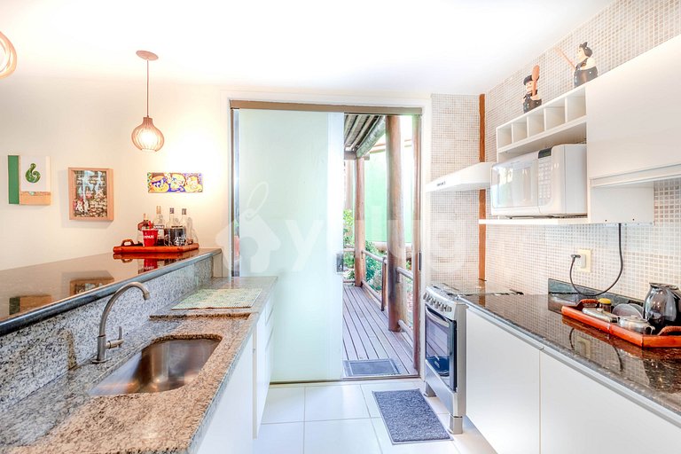 Bungalow Dúplex 3 Suites Pé na Areia, Itacimirim