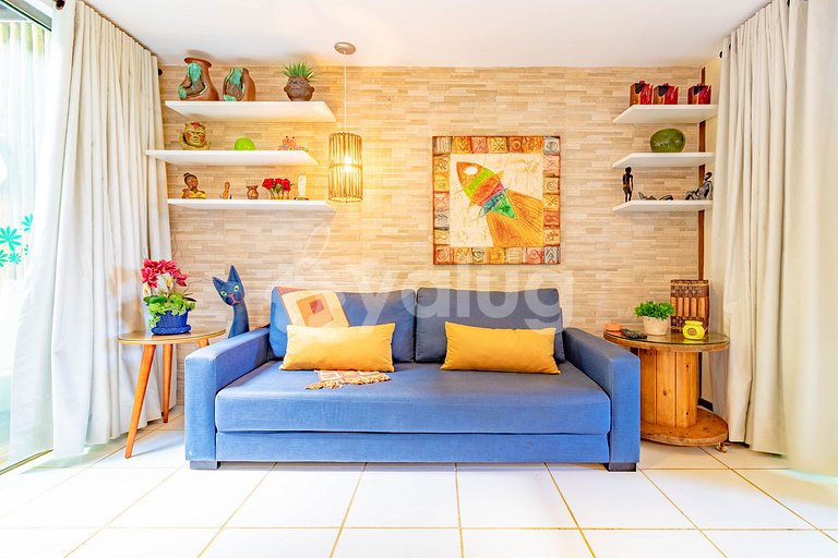 Bungalow Dúplex 3 Suites Pé na Areia, Itacimirim