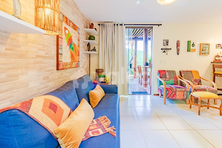 Bungalow Dúplex 3 Suites Pé na Areia, Itacimirim