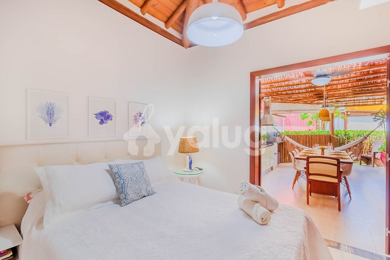 Bungalow Dúplex 3 Suites Pé na Areia, Itacimirim
