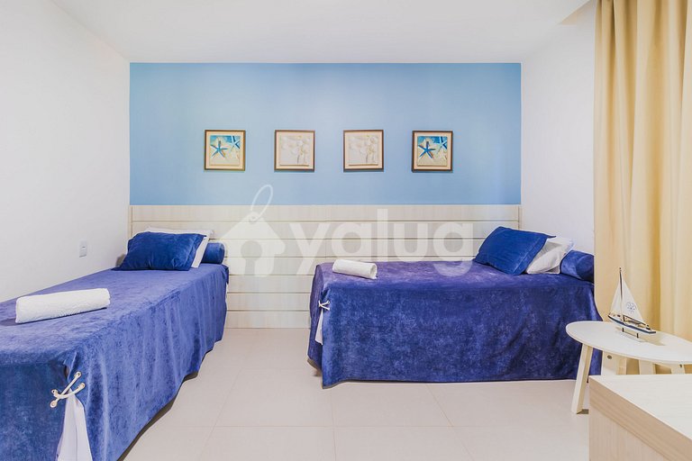 Casa de lujo con 6 suites, limpieza incluida - Praia do Fort