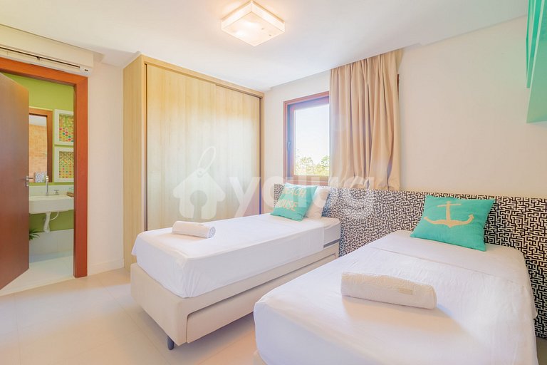 Casa de lujo con 6 suites, limpieza incluida - Praia do Fort