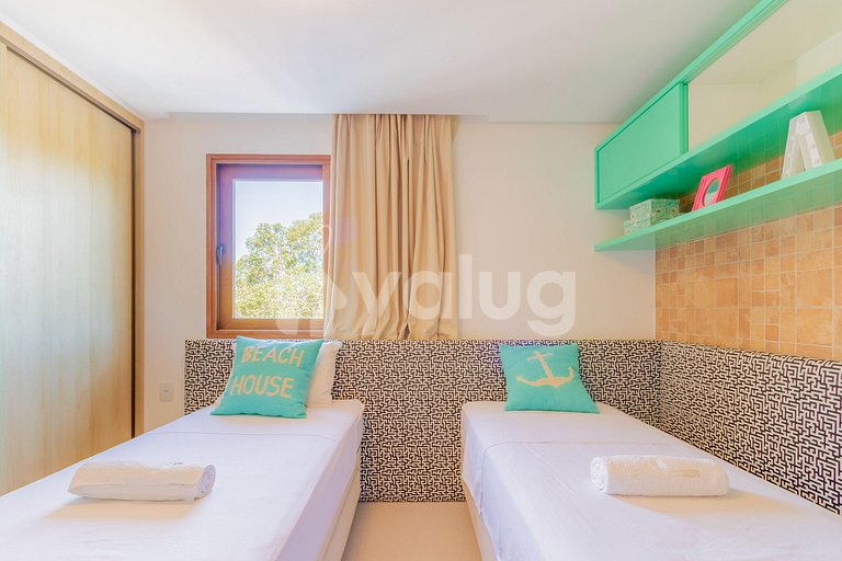 Casa de lujo con 6 suites, limpieza incluida - Praia do Fort