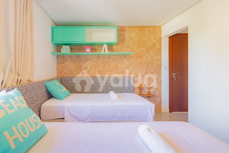 Casa de lujo con 6 suites, limpieza incluida - Praia do Fort