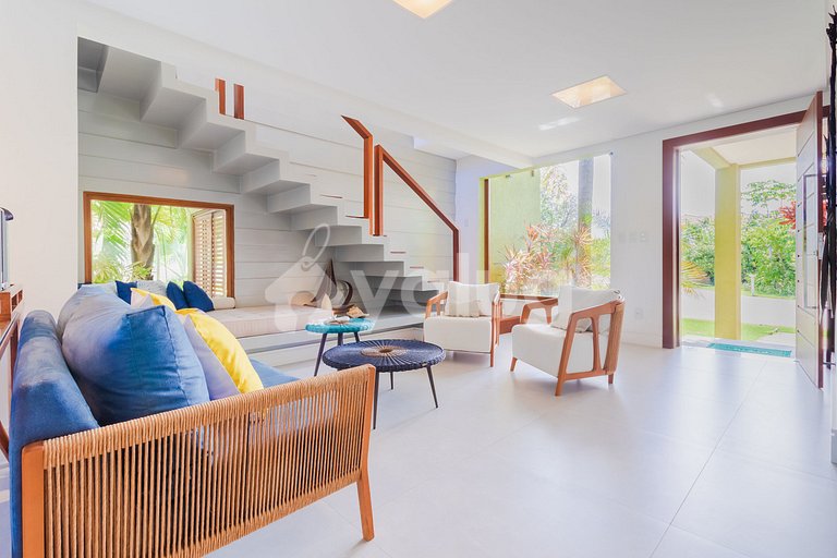 Casa de lujo con 6 suites, limpieza incluida - Praia do Fort