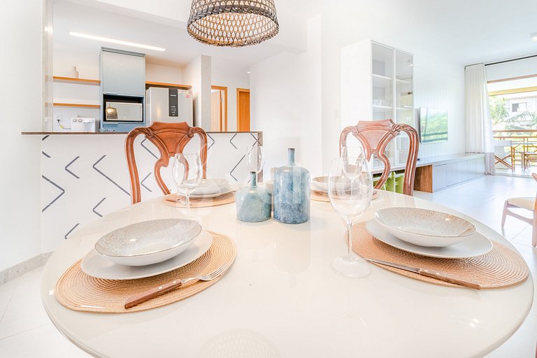 IT37 Excelente Village 3 Suites frente la Playa - Itacimirim