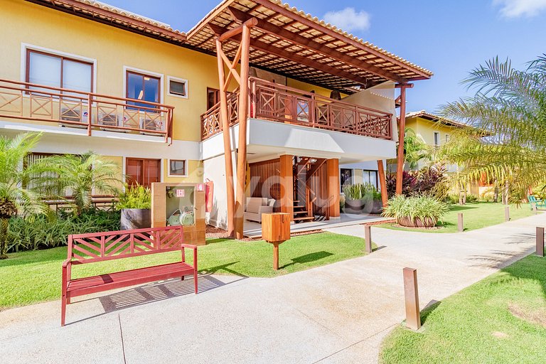 IT37 Excelente Village 3 Suítes, Pé na Areia - Itacimirim