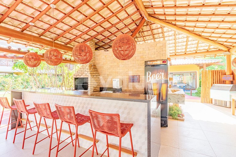 IT37 Excellent Village with 3 Suites Beachfront - Itacimirim