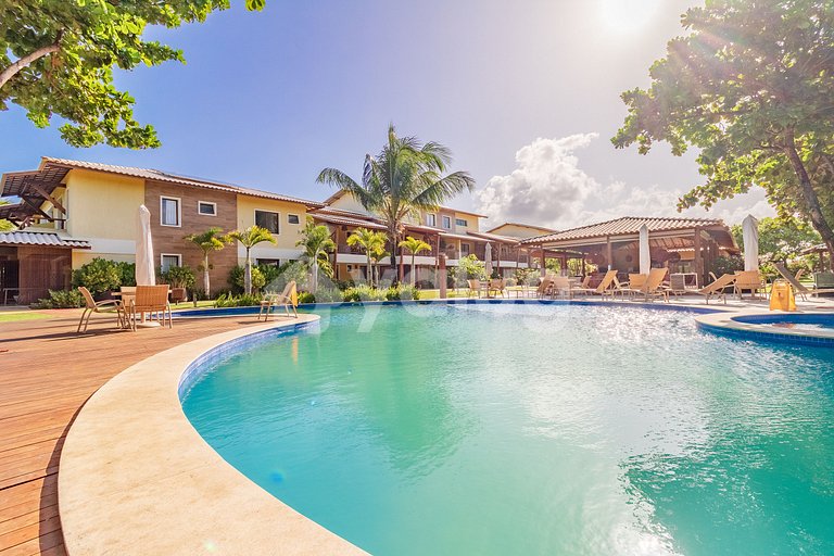 IT37 Excelente Village 3 Suítes, Pé na Areia - Itacimirim