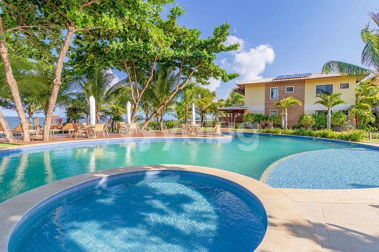 IT37 Excelente Village 3 Suites frente la Playa - Itacimirim