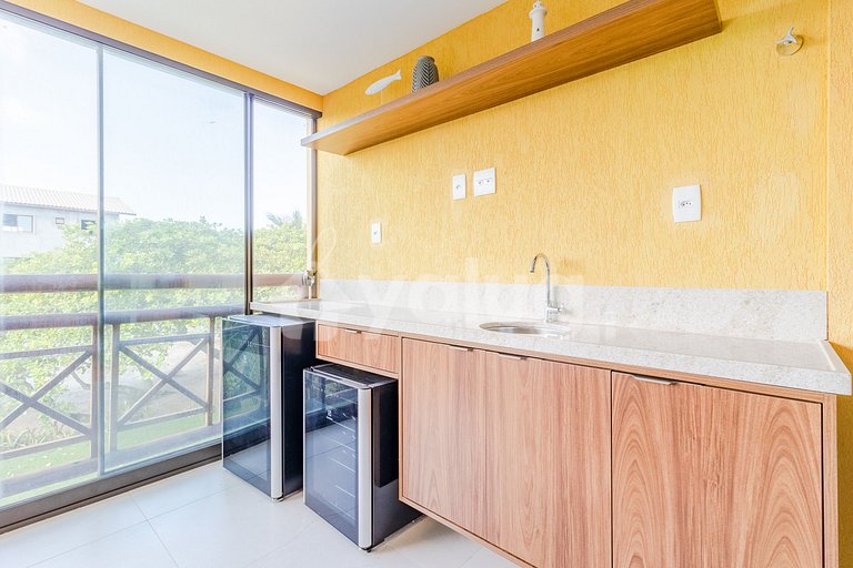 IT37 Excellent Village with 3 Suites Beachfront - Itacimirim