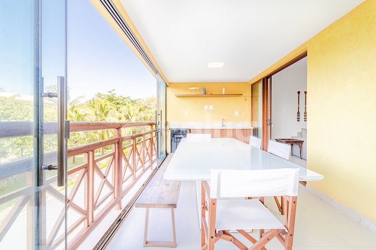 IT37 Excellent Village with 3 Suites Beachfront - Itacimirim