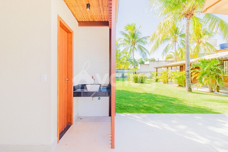 GB69 Excellent House, 4 Bedrooms - Guarajuba