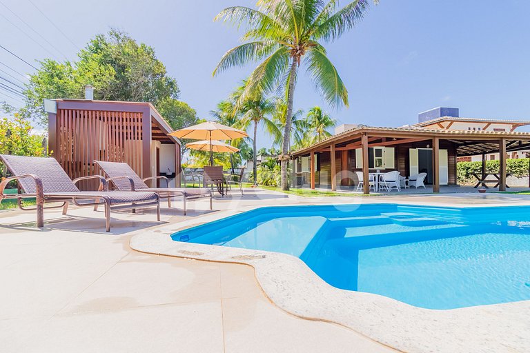 GB69 Excellent House, 4 Bedrooms - Guarajuba