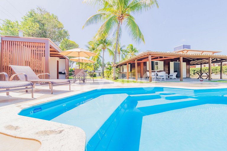 GB69 Excellent House, 4 Bedrooms - Guarajuba