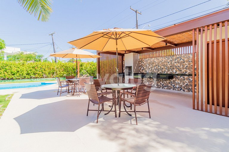 GB69 Excellent House, 4 Bedrooms - Guarajuba