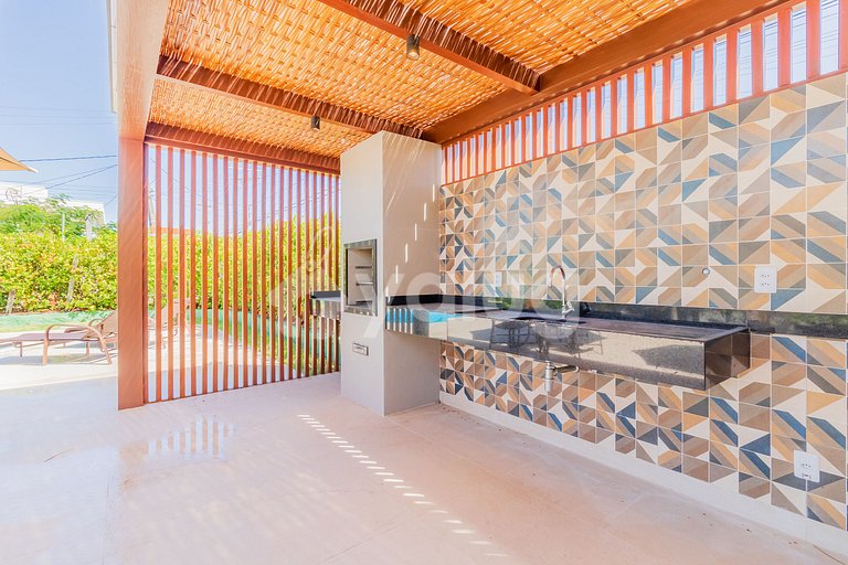 GB69 Excellent House, 4 Bedrooms - Guarajuba