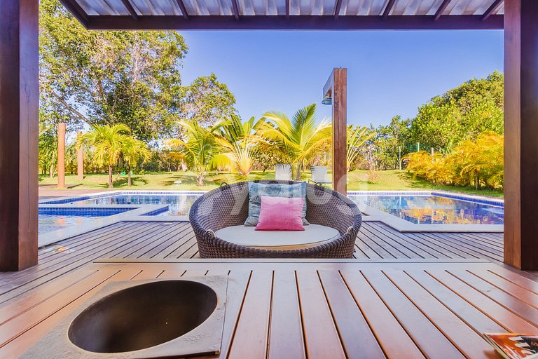 Casa de lujo con 6 suites, limpieza incluida - Praia do Fort