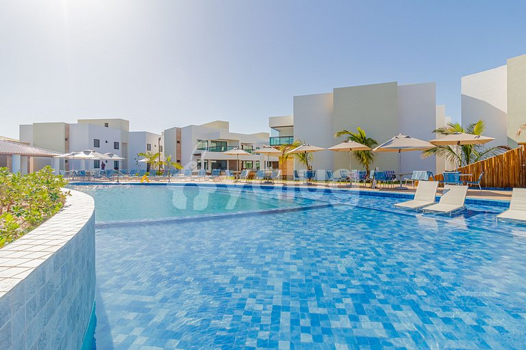 Excellent Apt 2/4 Sea View - Itacimirim