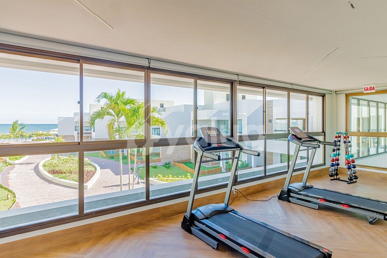 Excellent Apt 2/4 Sea View - Itacimirim