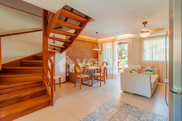 Triplex 4/4 at 350m from Praia do Surf - Itacimirim