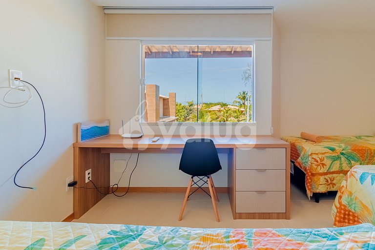 Triplex 4/4 at 350m from Praia do Surf - Itacimirim