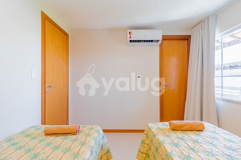 Triplex 4/4 a 350m de Praia do Surf - Itacimirim