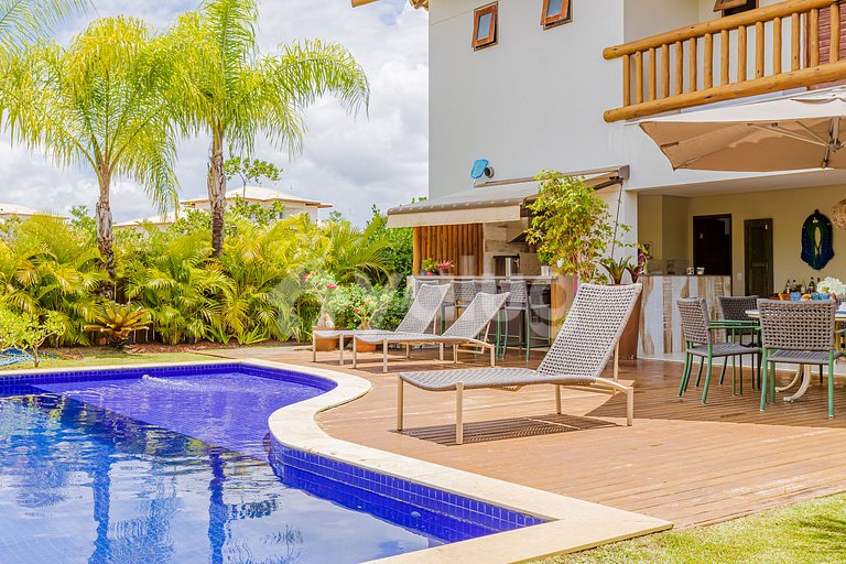 Casa de Alto Estándar 5 Suites - Praia do Forte