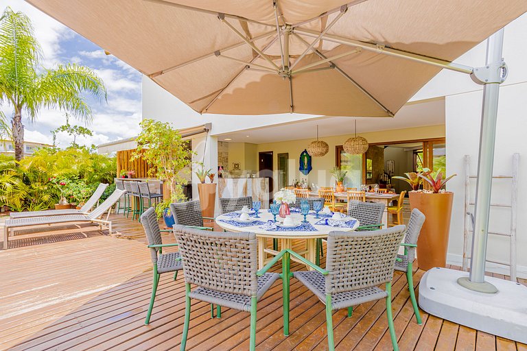 Casa de Alto Estándar 5 Suites - Praia do Forte