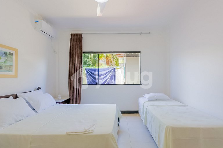 Casa 7 Dormitorios a 50m de la Playa - Guarajuba