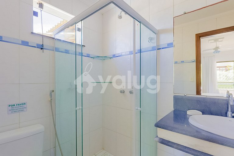 Casa 7 Dormitorios a 50m de la Playa - Guarajuba