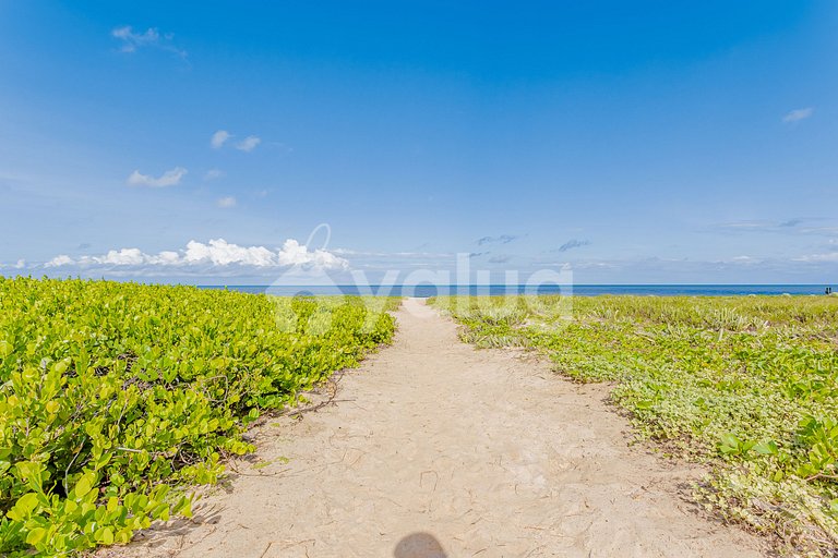 Apto 3 Quartos Aconchegante, Pé na Areia