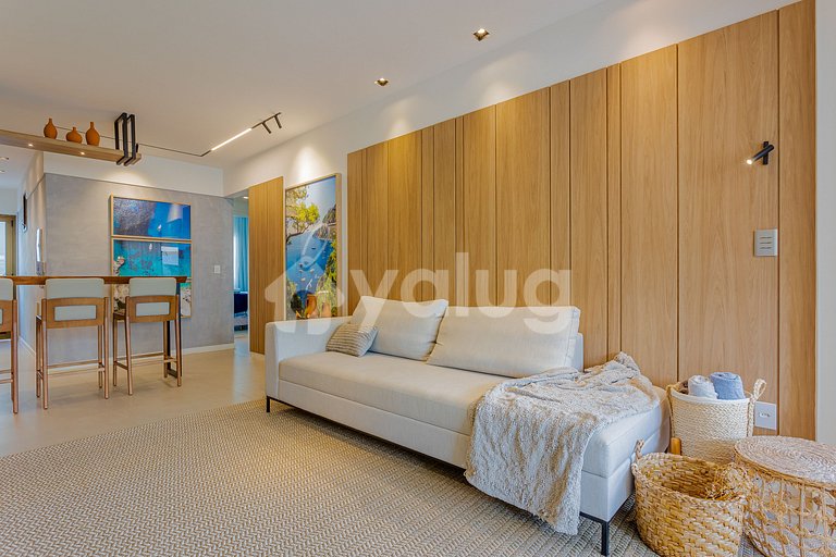 Apartamento 3 Dormitorios, Beira Mar - Itacimirim