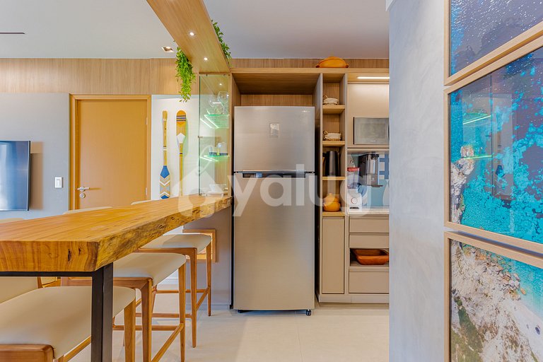 Apartamento 3 Dormitorios, Beira Mar - Itacimirim