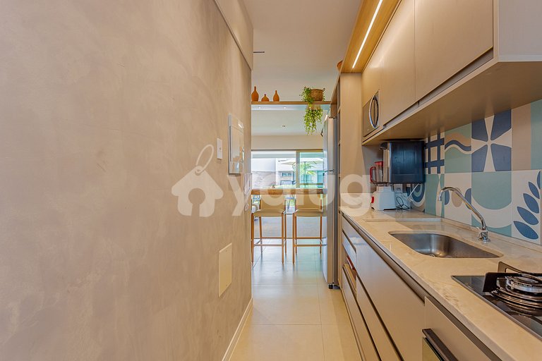 Apartamento 3 Dormitorios, Beira Mar - Itacimirim