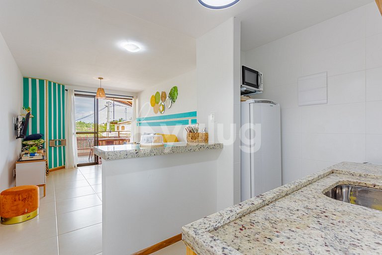 Apartamento 2 Suítes Pé na Areia, Itacimirim